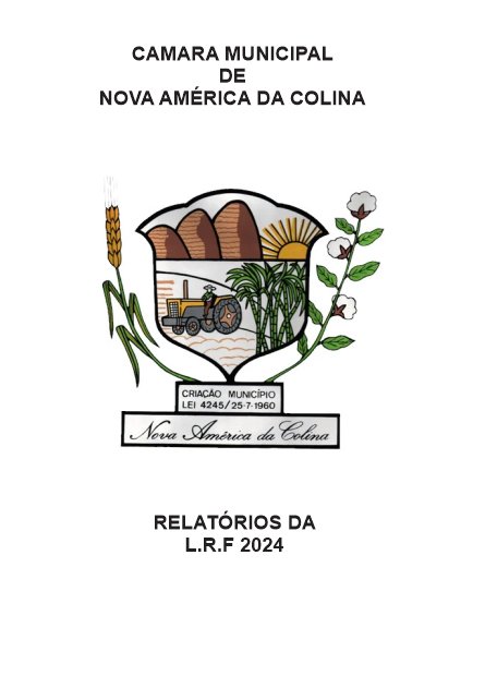 Relatórios RGF gestão 2024